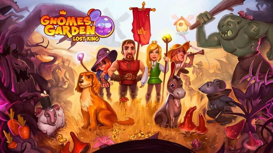 Gnomes Garden Lost King artwork 1