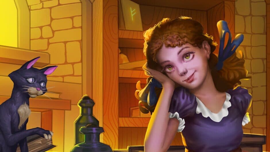 Sweet Solitaire: School Witch artwork 1