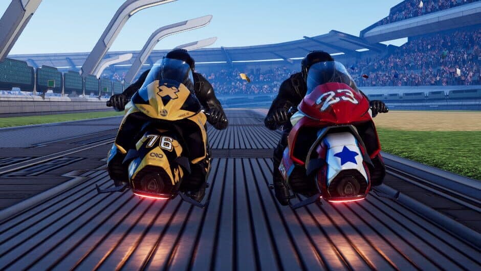 V-Racer Hoverbike artwork 1