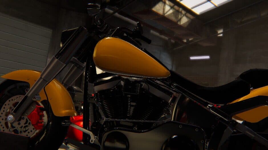 Biker Garage artwork 1