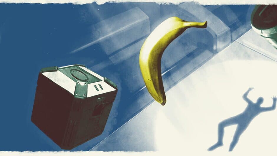 International Space Banana artwork 1