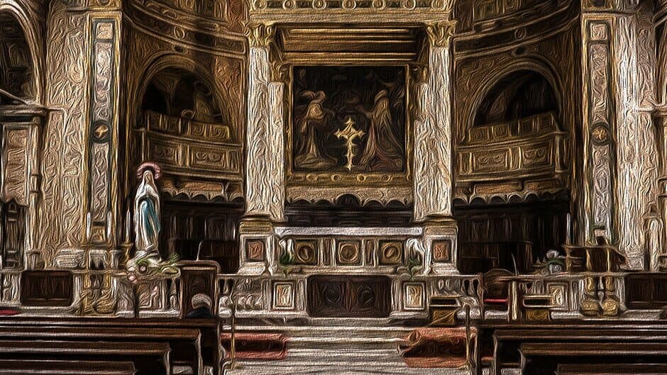 Pray in VR Medieval Christian Churches artwork 1