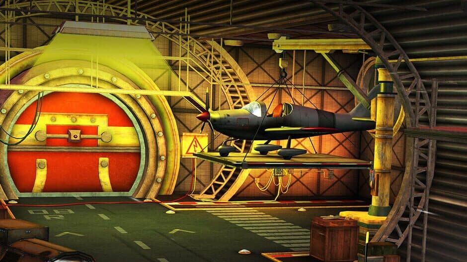 Escape Machine City: Airborne artwork 1