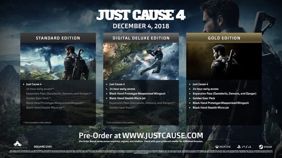 Just Cause 4: Gold Edition artwork 2