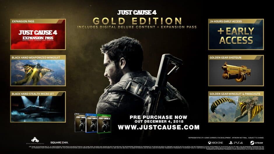 Just Cause 4: Gold Edition artwork 1