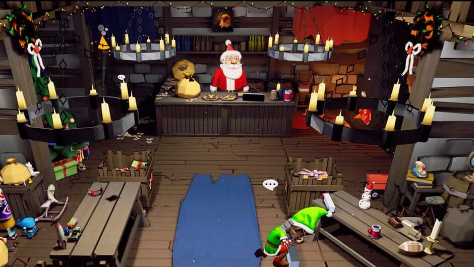 Fun Christmas Santa VR artwork 1