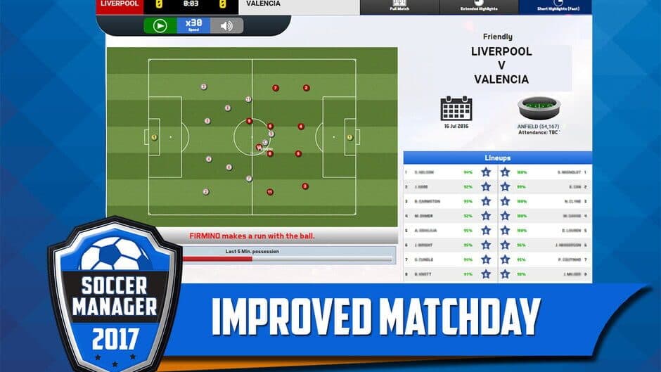 Soccer Manager 2017 screenshot 1