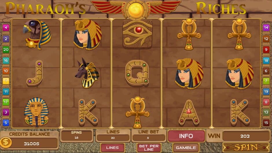 Slots - Pharaoh's Riches screenshot 3