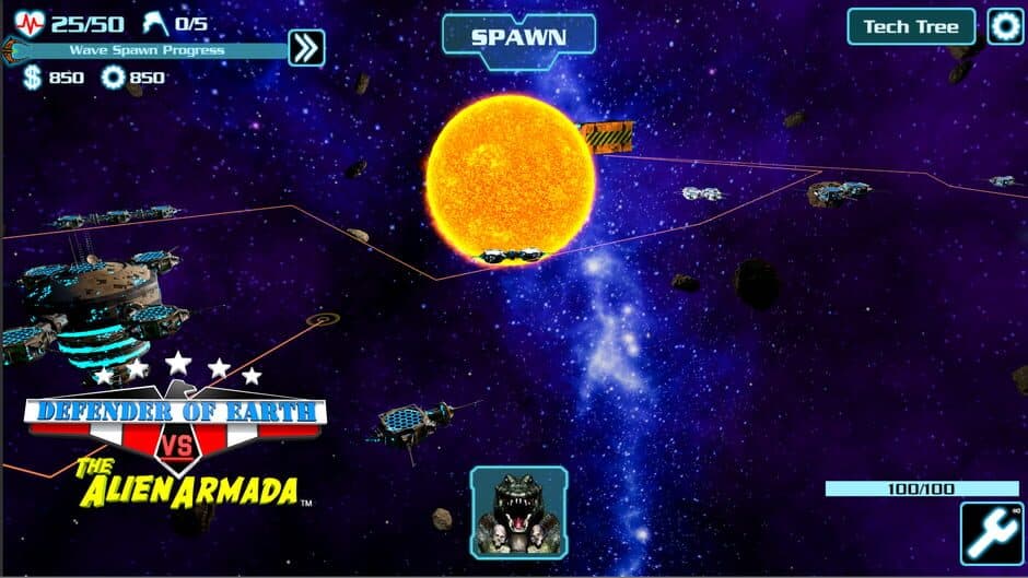 Defender of Earth vs. The Alien Armada screenshot 3