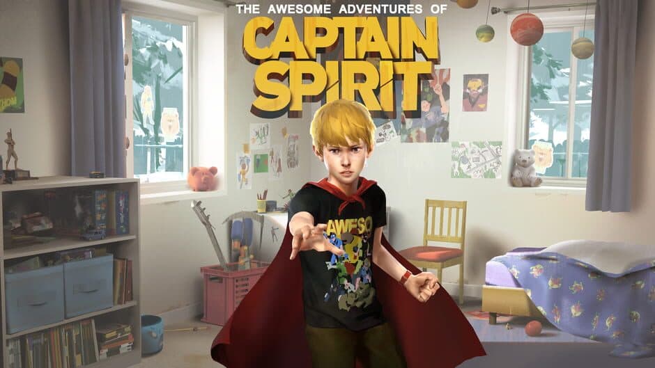 The Awesome Adventures of Captain Spirit artwork 1