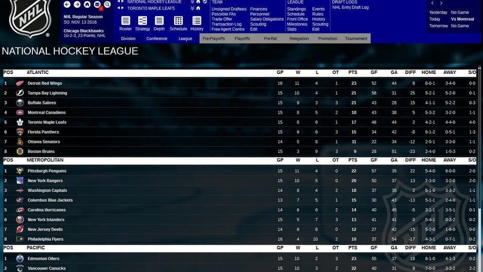 Franchise Hockey Manager 3 screenshot 1