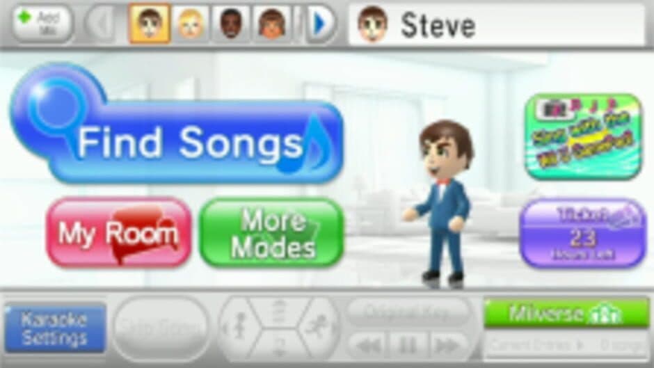 Wii Karaoke U by Joysound screenshot 1