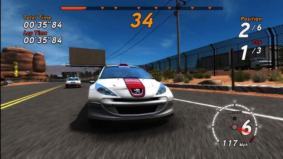 Sega Rally Online Arcade screenshot 3