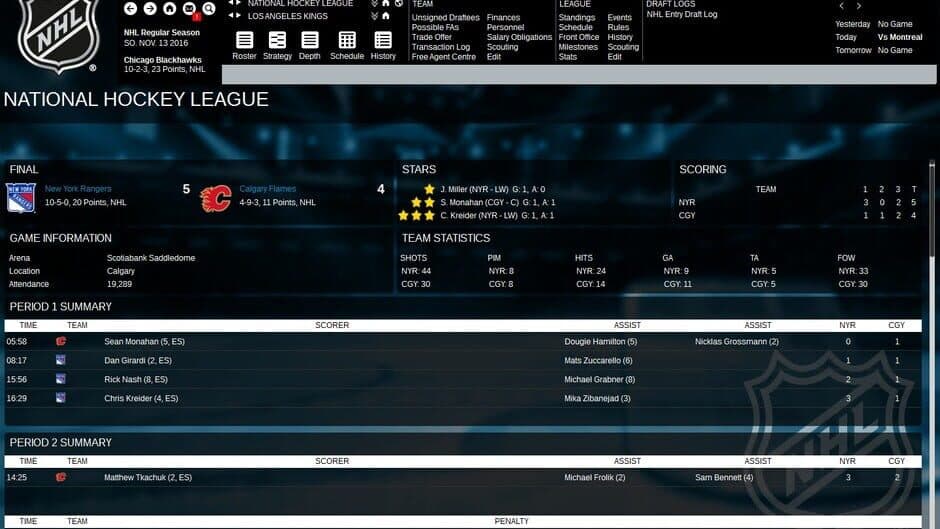 Franchise Hockey Manager 3 screenshot 2