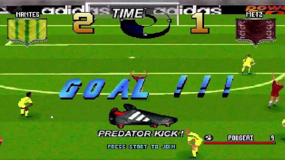 Adidas Power Soccer International '97 screenshot 1