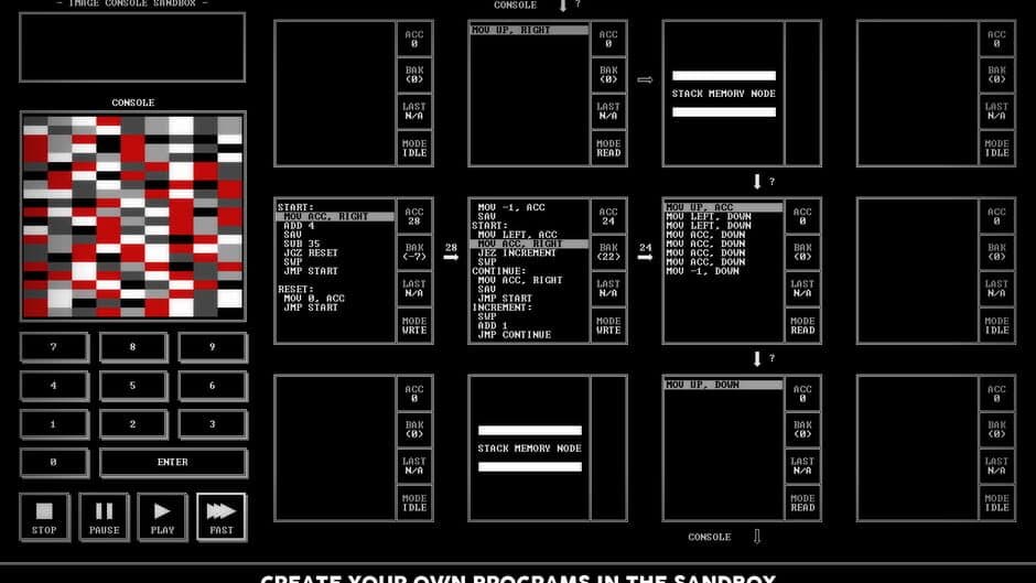 TIS-100 screenshot 1