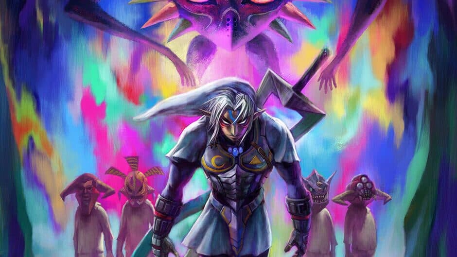 The Legend of Zelda: Majora's Mask 3D artwork 1