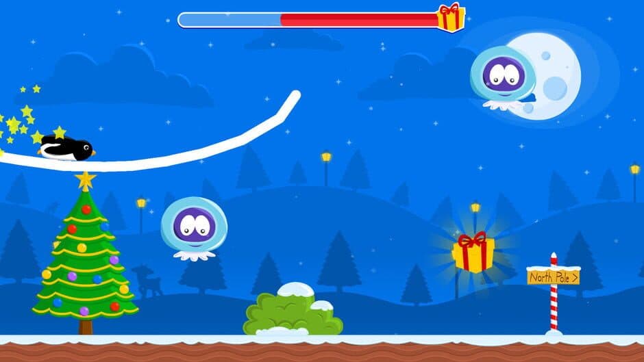 Christmas Adventure of Rocket Penguin screenshot 3