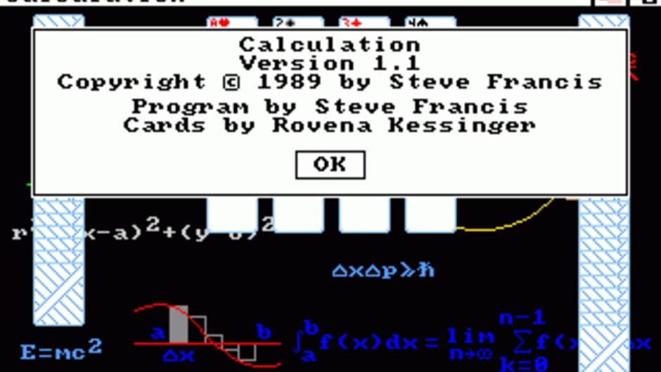 Calculation screenshot 3