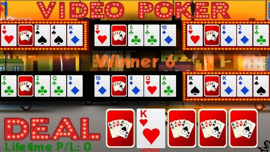 6-Hand Video Poker screenshot 2