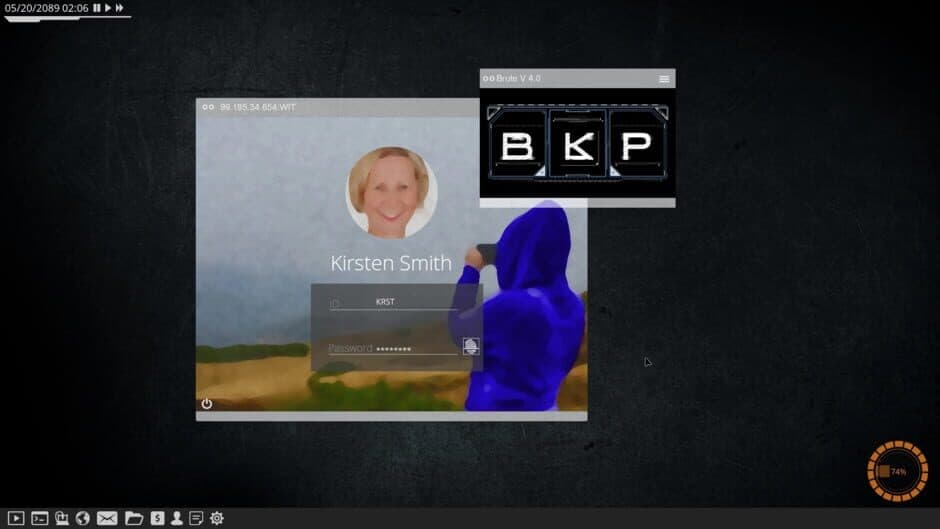 Hacker 2089 screenshot 1