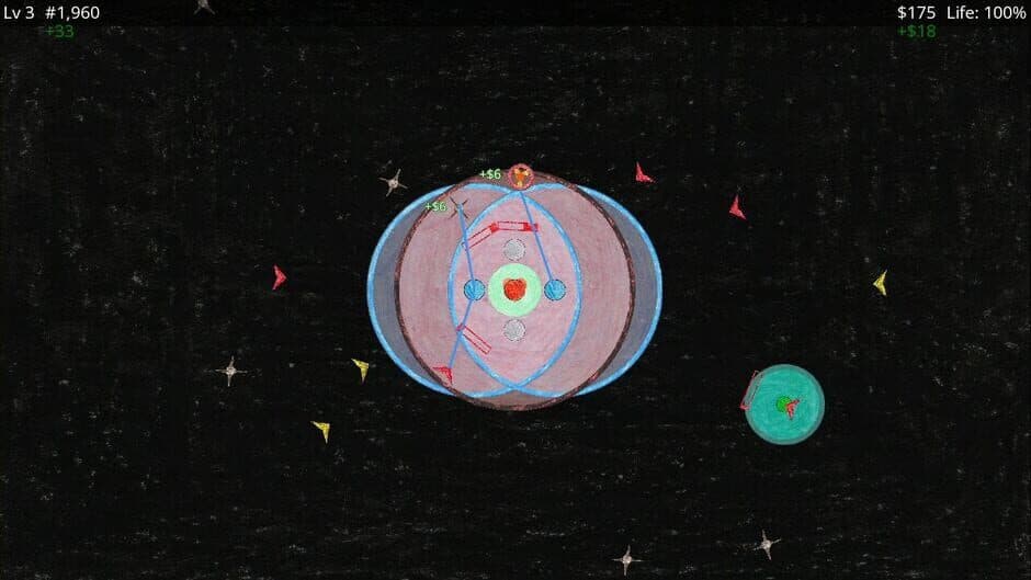 ZaciSa: Defense of the Crayon Dimensions! screenshot 2