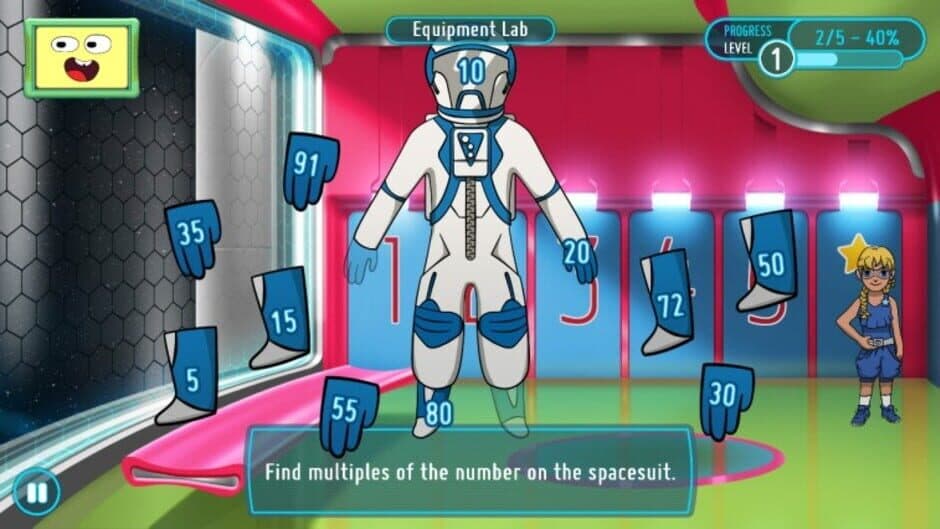 S.M.A.R.T.: Adventures Mission Math - Sabotage at the Space Station screenshot 2