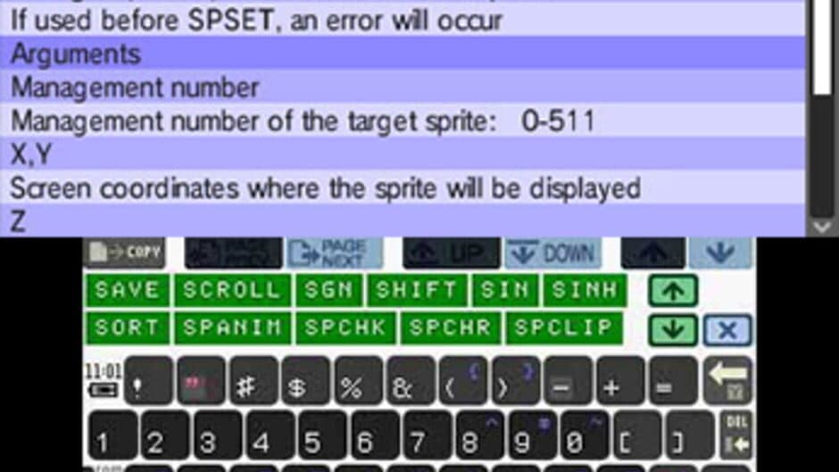 SmileBasic screenshot 2