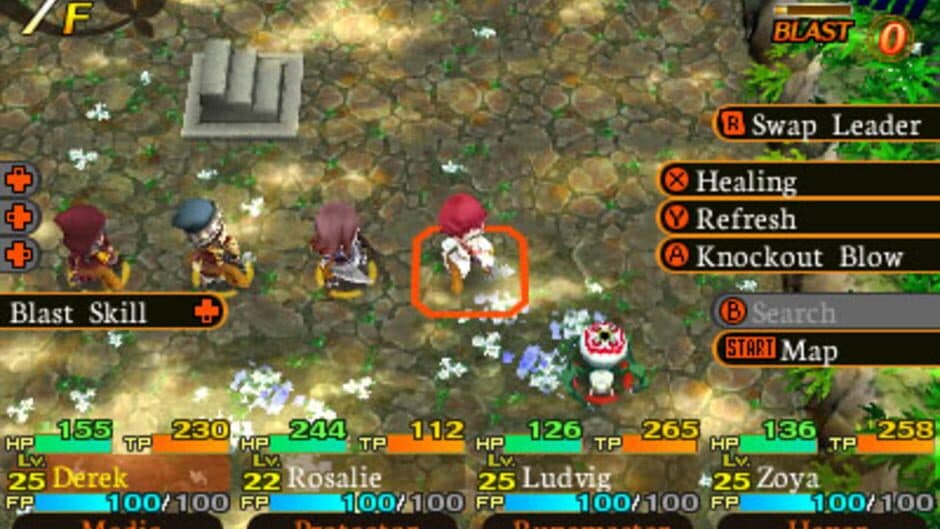 Etrian Mystery Dungeon screenshot 1