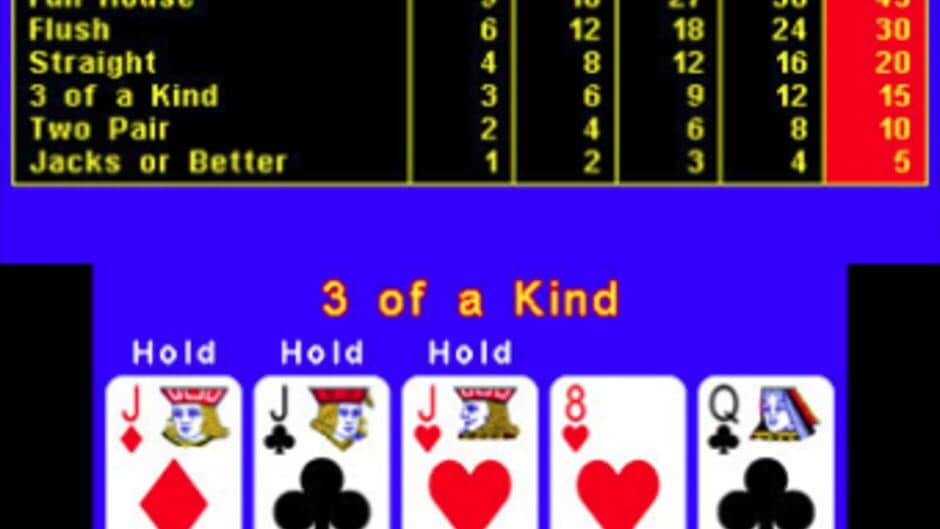 Plain Video Poker screenshot 1