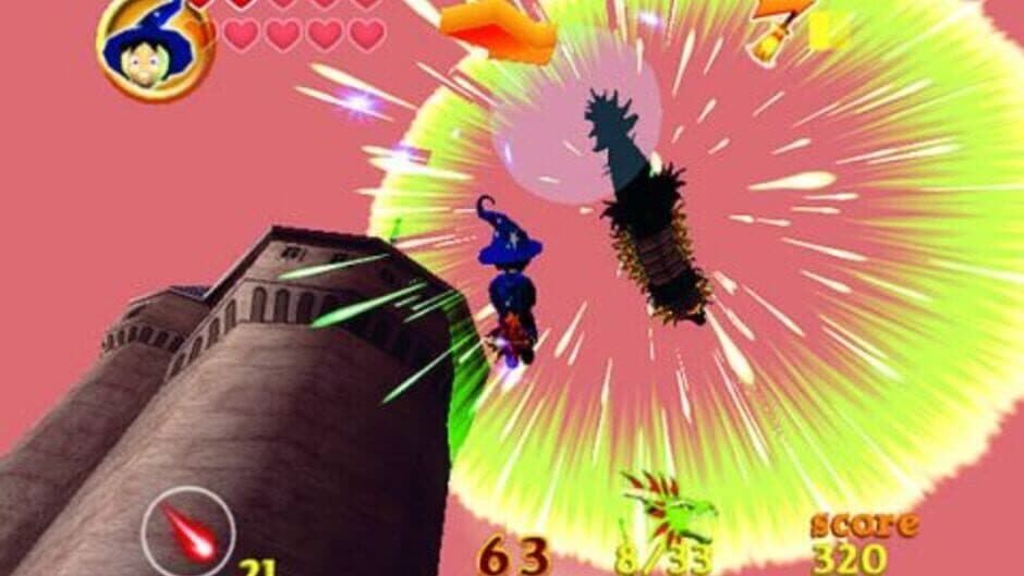 Billy the Wizard: Rocket Broomstick Racing screenshot 1