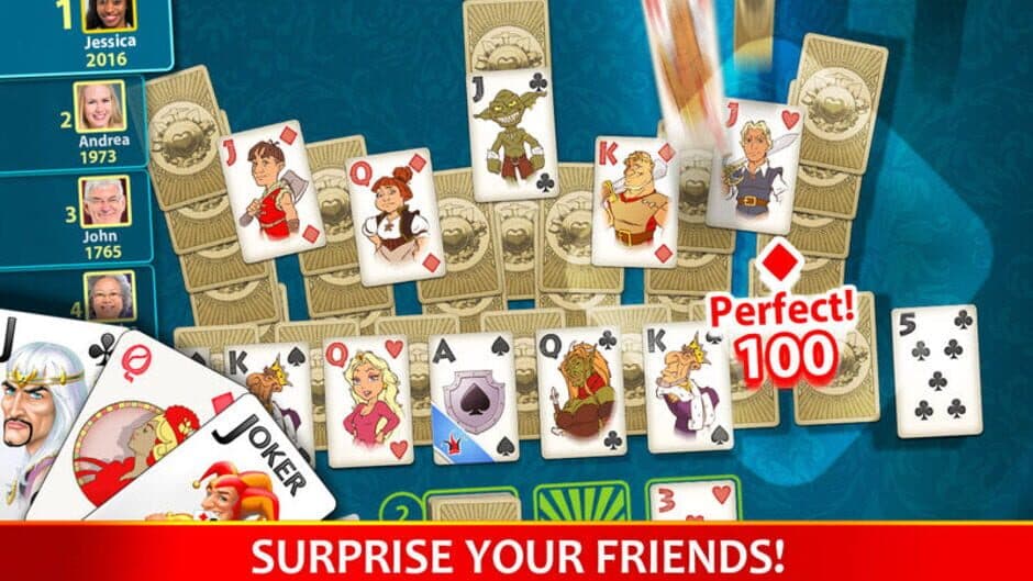 Solitaire Perfect Match screenshot 1