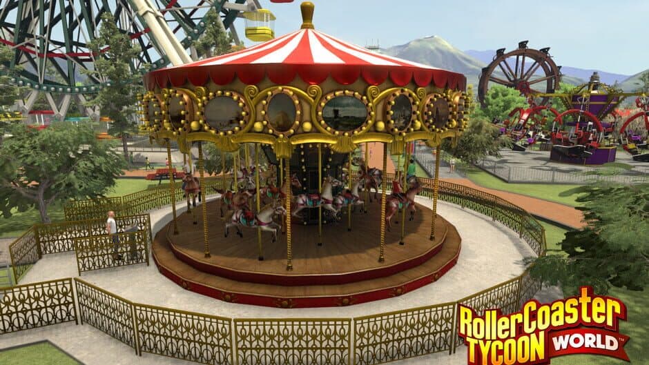 RollerCoaster Tycoon World screenshot 1