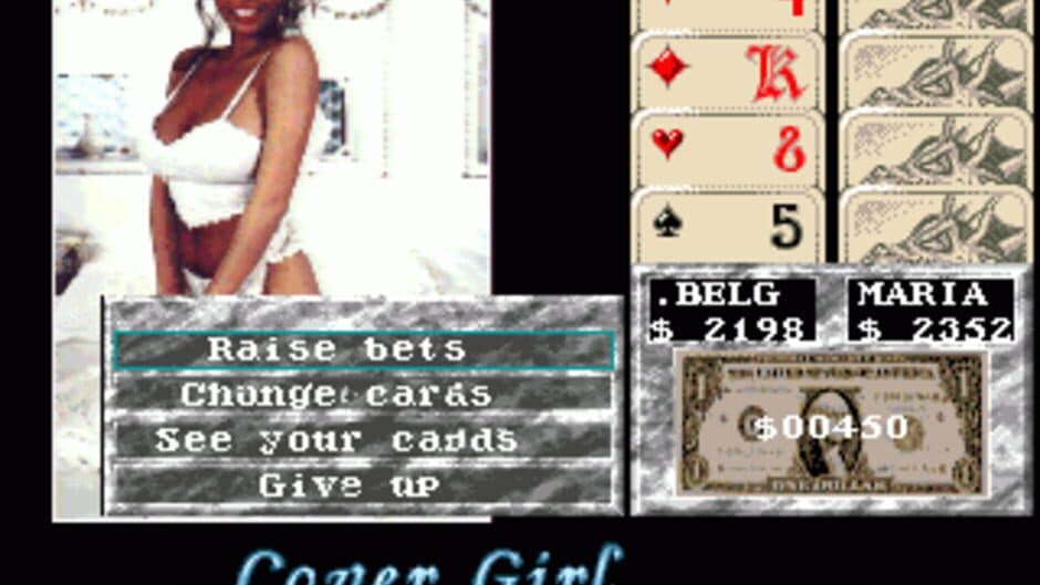 Cover Girl Strip Poker screenshot 2