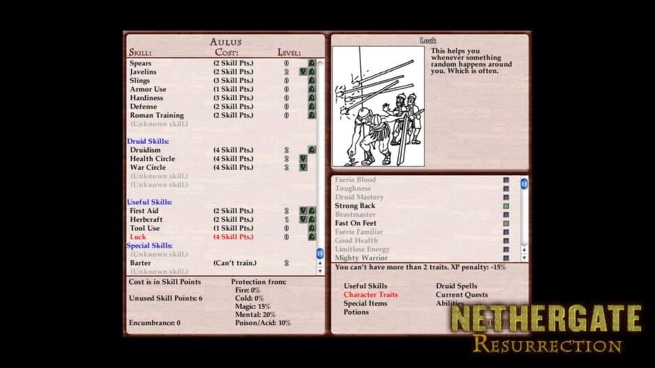 Nethergate: Resurrection screenshot 2