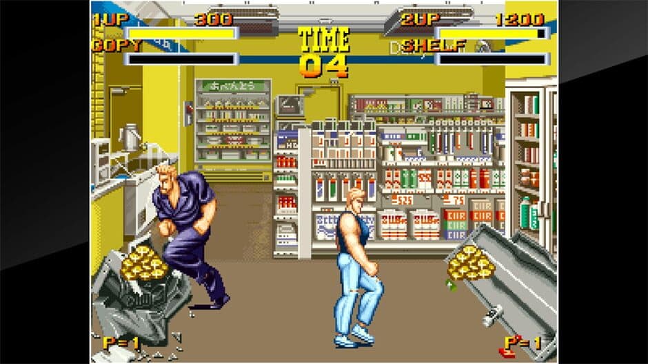 ACA Neo Geo: Burning Fight screenshot 1