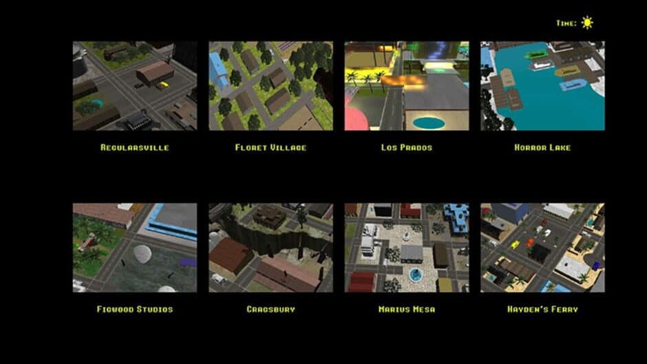 Retro Road Rumble screenshot 1