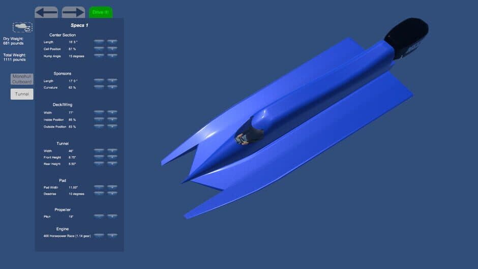 Design it, Drive it: Speedboats screenshot 4
