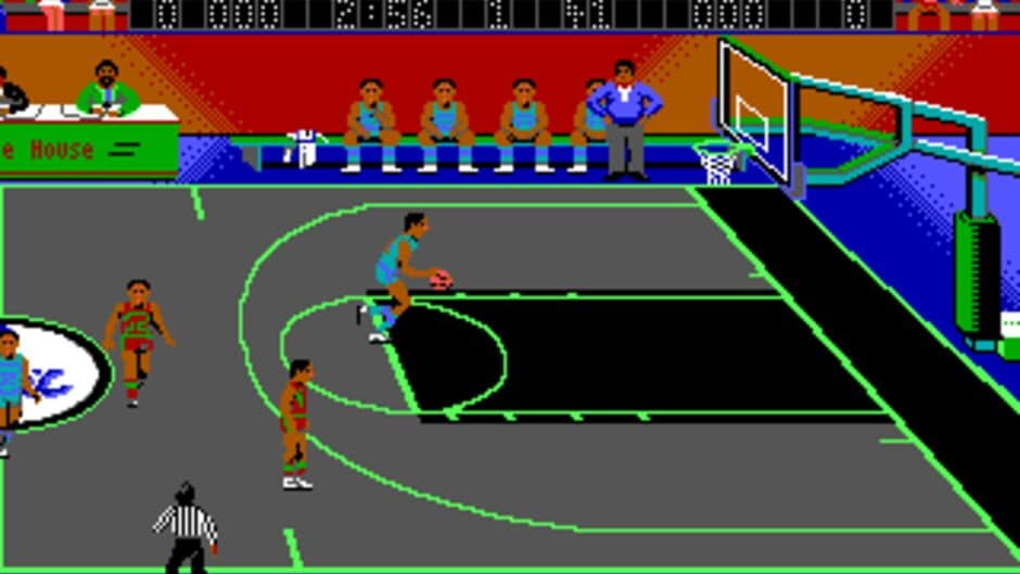 Magic Johnson's Basketball screenshot 1