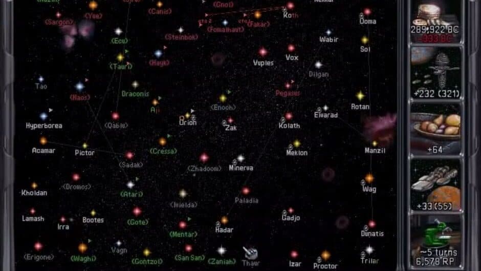 Master of Orion II: Battle at Antares screenshot 3