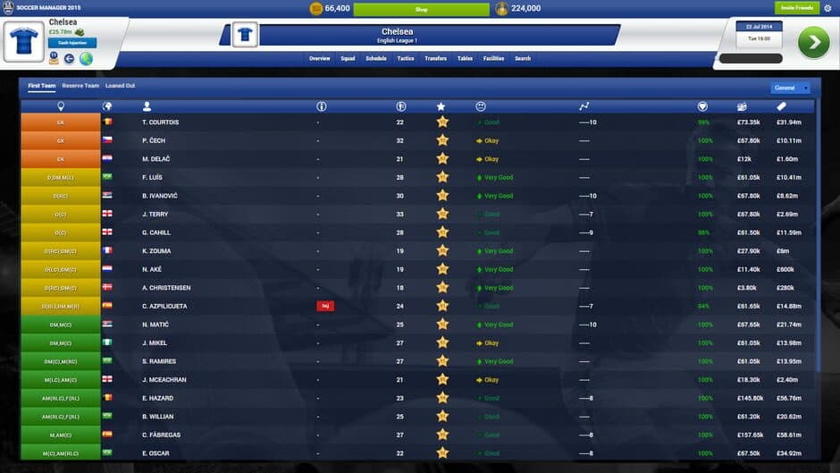 Soccer Manager 2015 screenshot 4