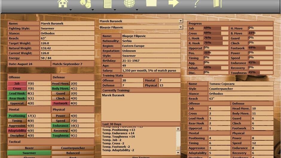 World Boxing Manager screenshot 3