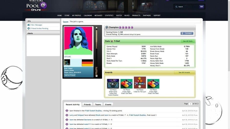 Virtual Pool 4 screenshot 2