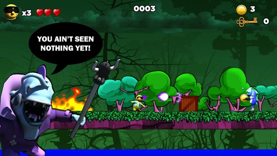 Surfin' Sam: Attack of the Aqualites screenshot 2