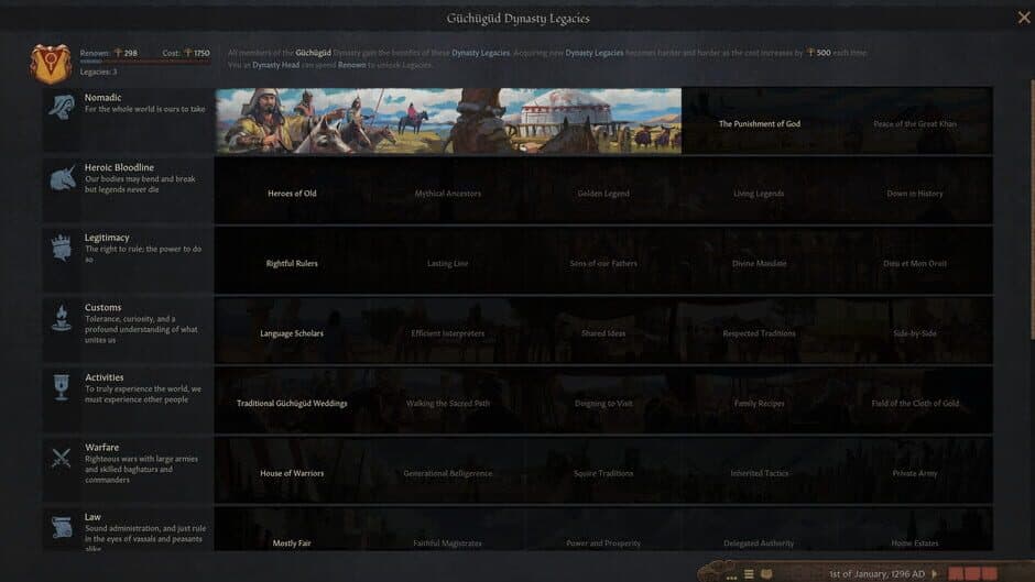 Crusader Kings III: Khans of the Steppe screenshot 3
