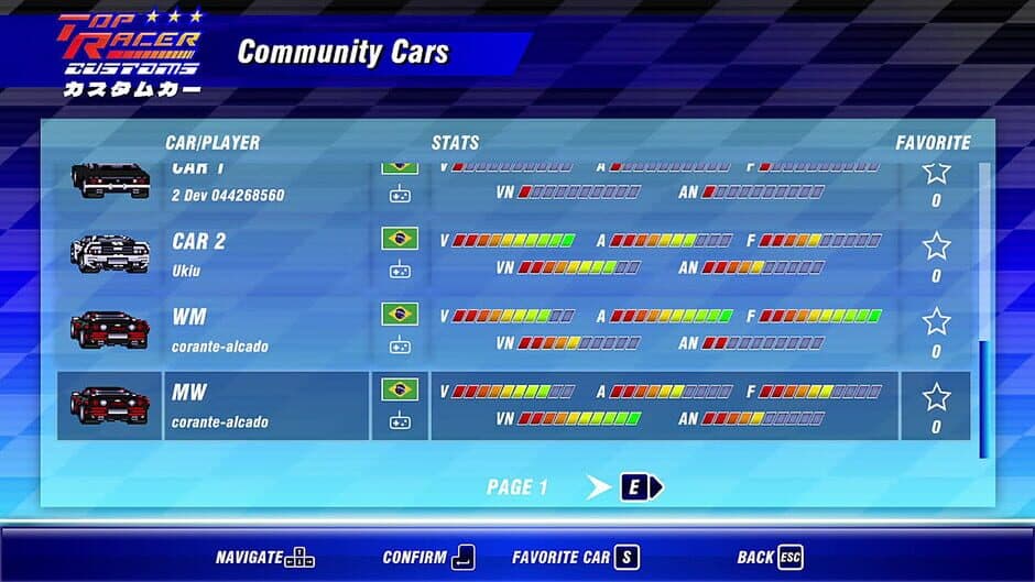 Top Racer Collection: Top Racer Customs screenshot 1