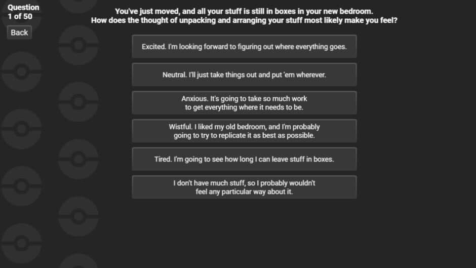 Pokedex-Accurate Dual-Type Pokemon Personality Test screenshot 4