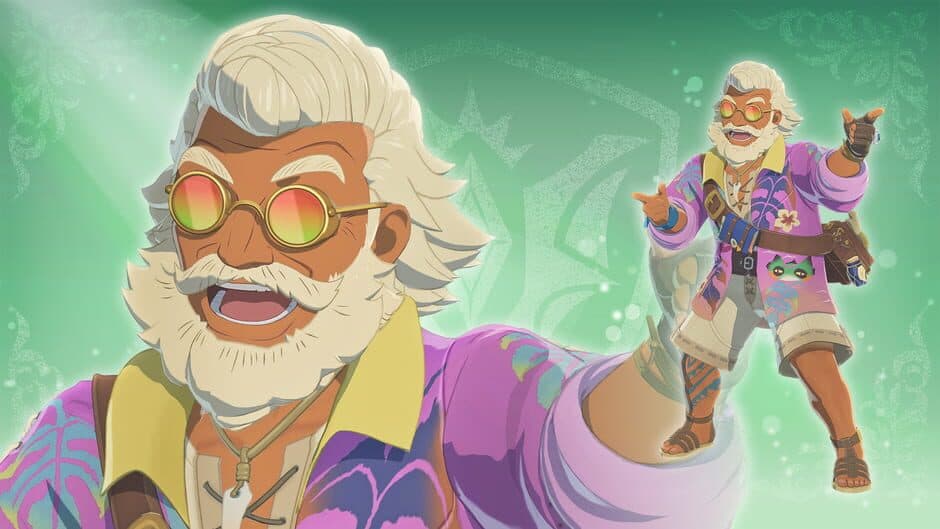 Monster Hunter Stories 3: Twisted Reflection - Layered Armor for Ogden: Summertime Ogden screenshot 1