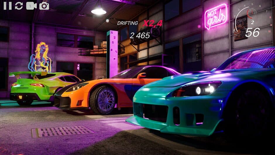 Hashiriya Drifter: Car Racing, Drift, Drag Remaster screenshot 1
