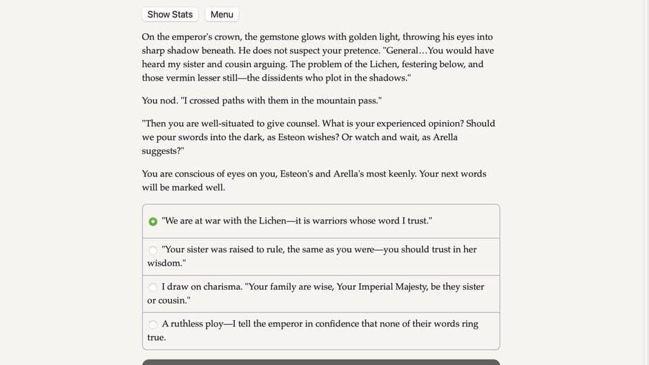 A Blade for the Emperor screenshot 2